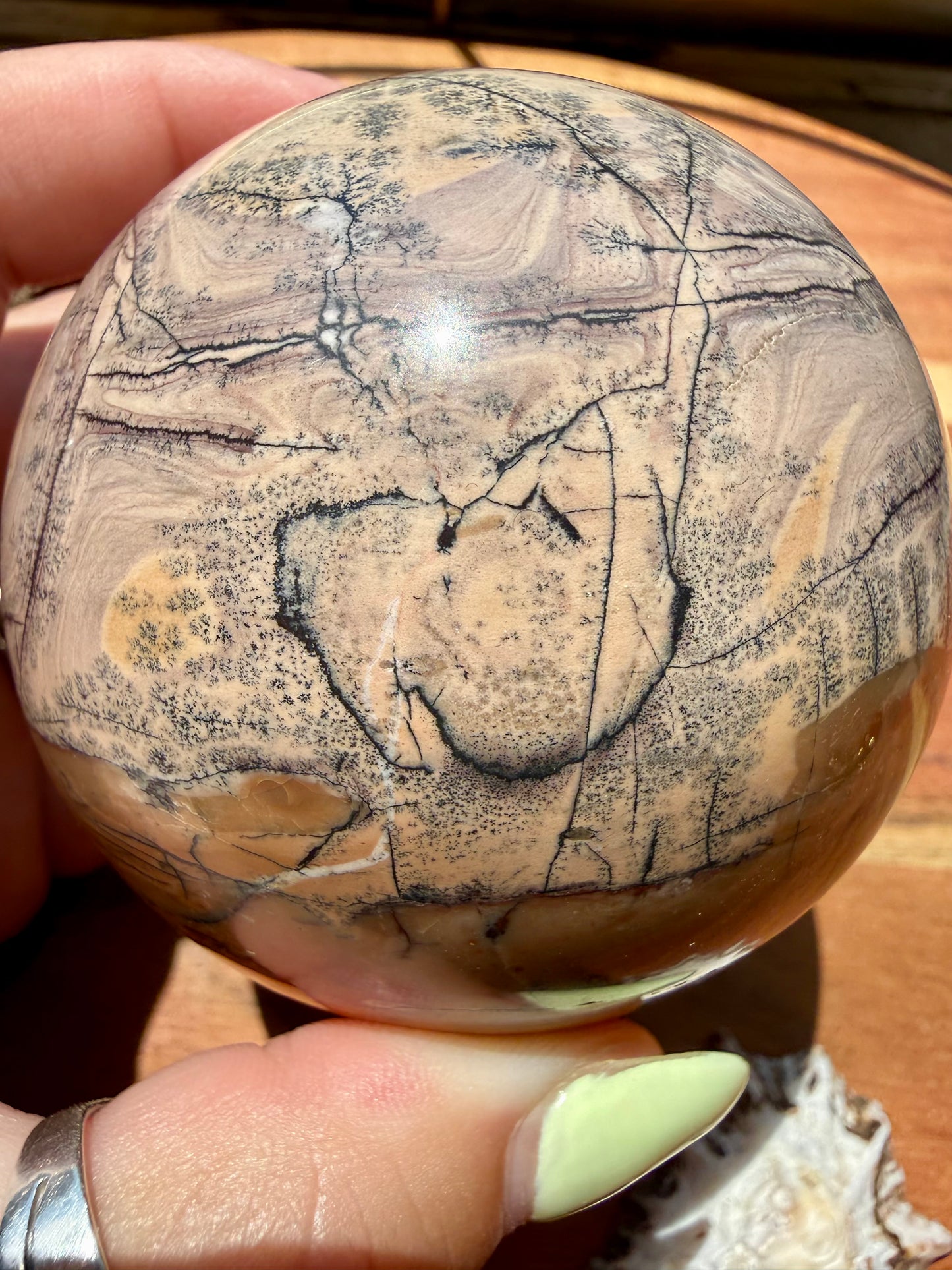 PICTURE JASPER SPHERE