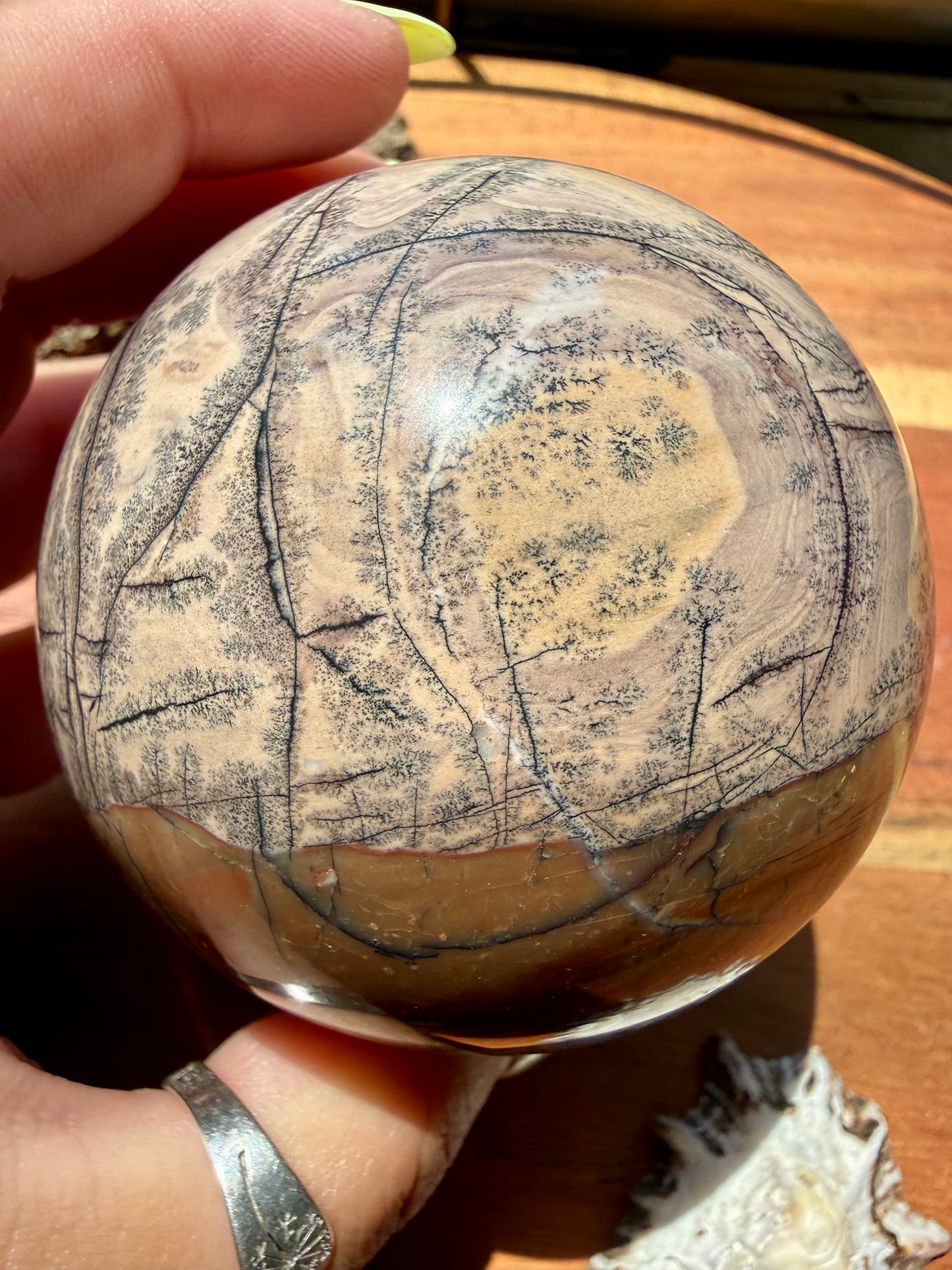 PICTURE JASPER SPHERE