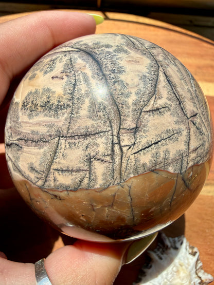 PICTURE JASPER SPHERE