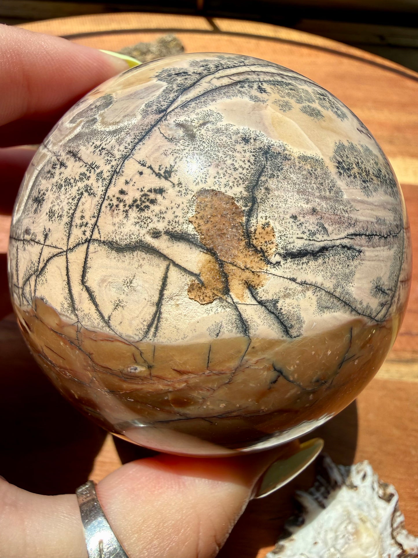 PICTURE JASPER SPHERE