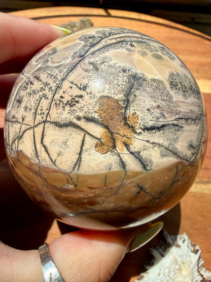 PICTURE JASPER SPHERE