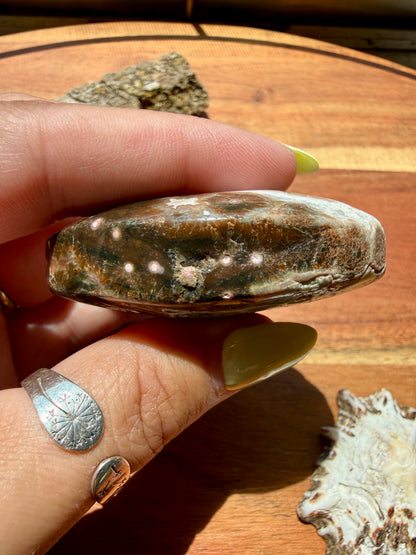 OLD STOCK OCEAN JASPER PALM STONE
