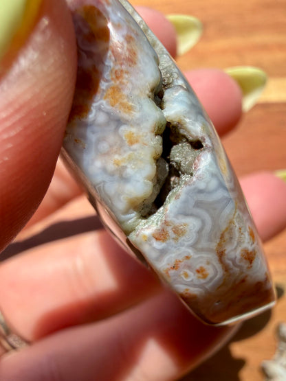 OLD STOCK OCEAN JASPER PALM STONE