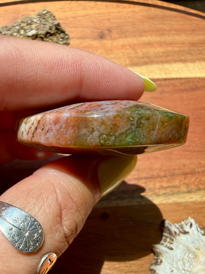 OLD STOCK OCEAN JASPER PALM STONE