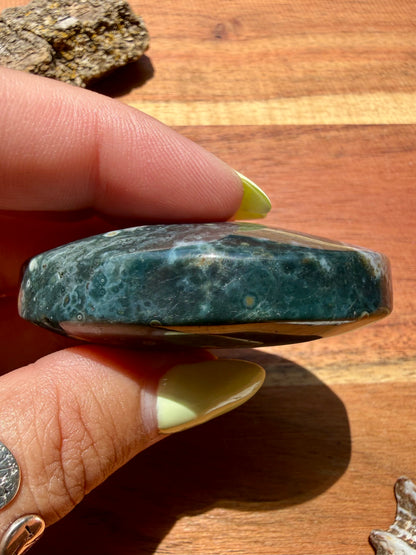 OLD STOCK OCEAN JASPER PALM STONE