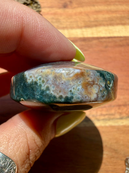 OLD STOCK OCEAN JASPER PALM STONE