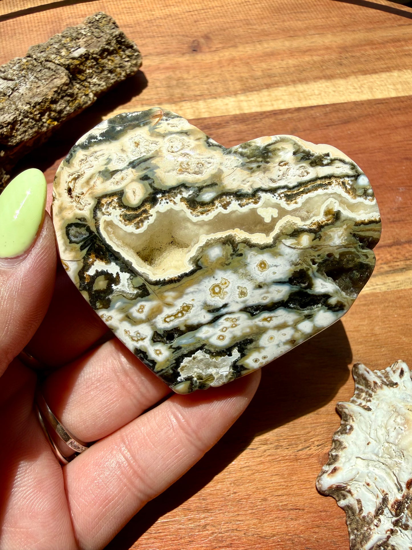 OLD STOCK OCEAN JASPER HEART