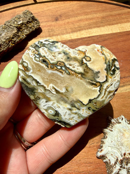 OLD STOCK OCEAN JASPER HEART