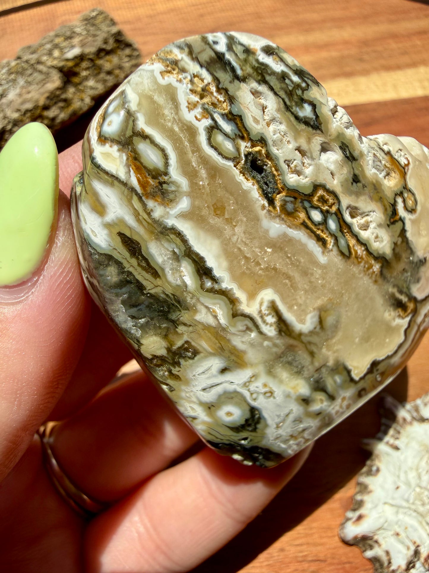 OLD STOCK OCEAN JASPER HEART