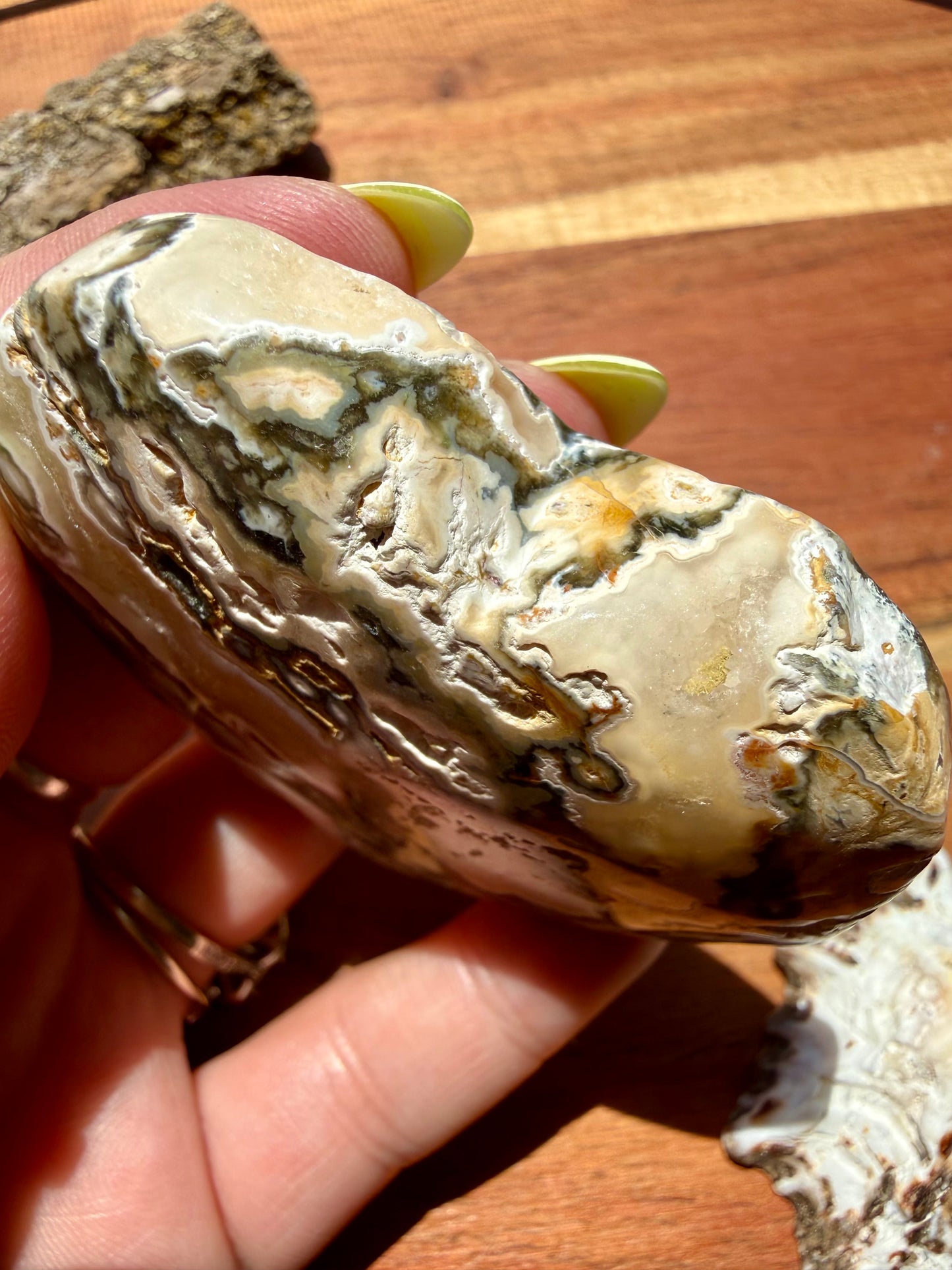 OLD STOCK OCEAN JASPER HEART