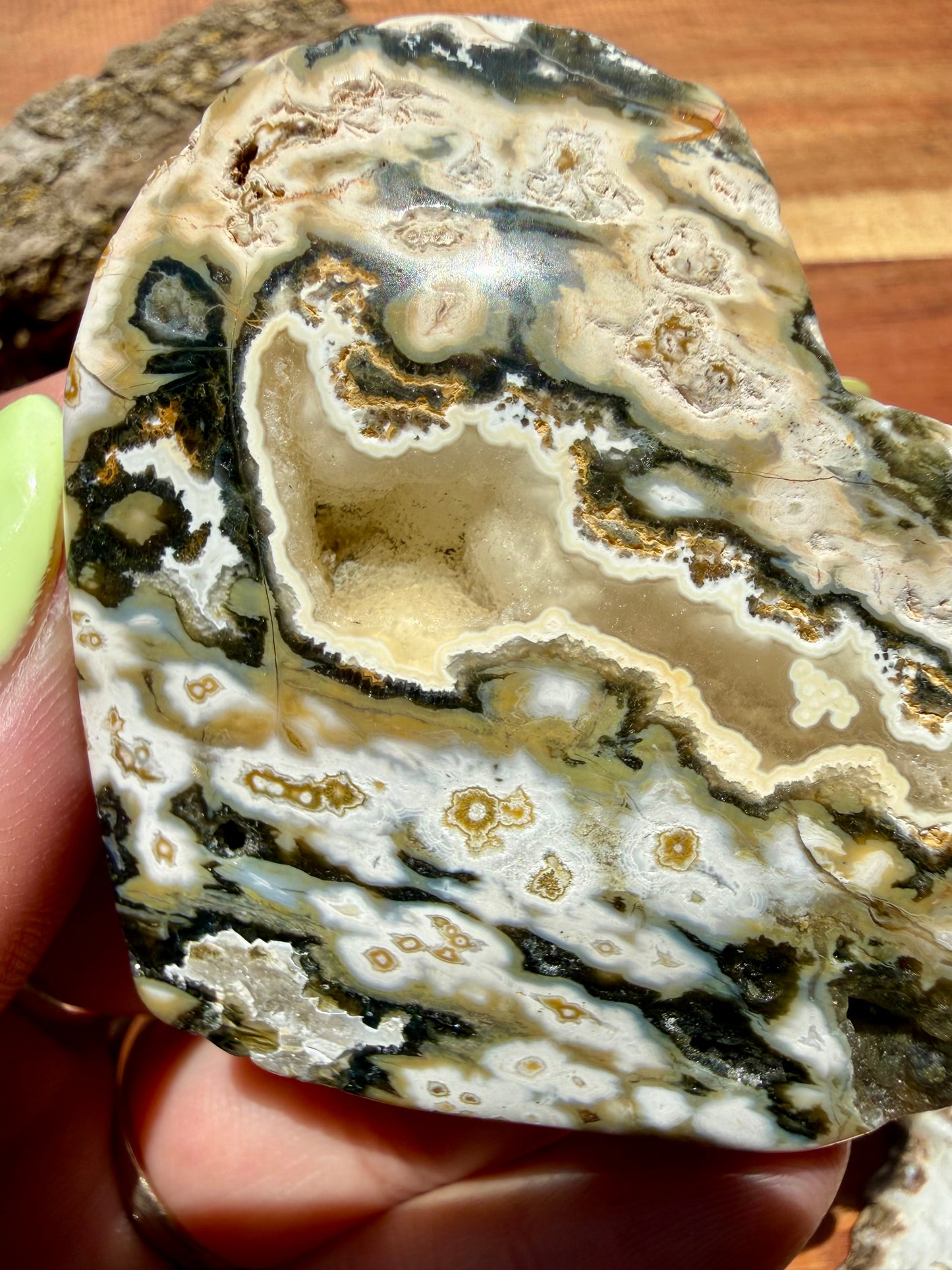 OLD STOCK OCEAN JASPER HEART