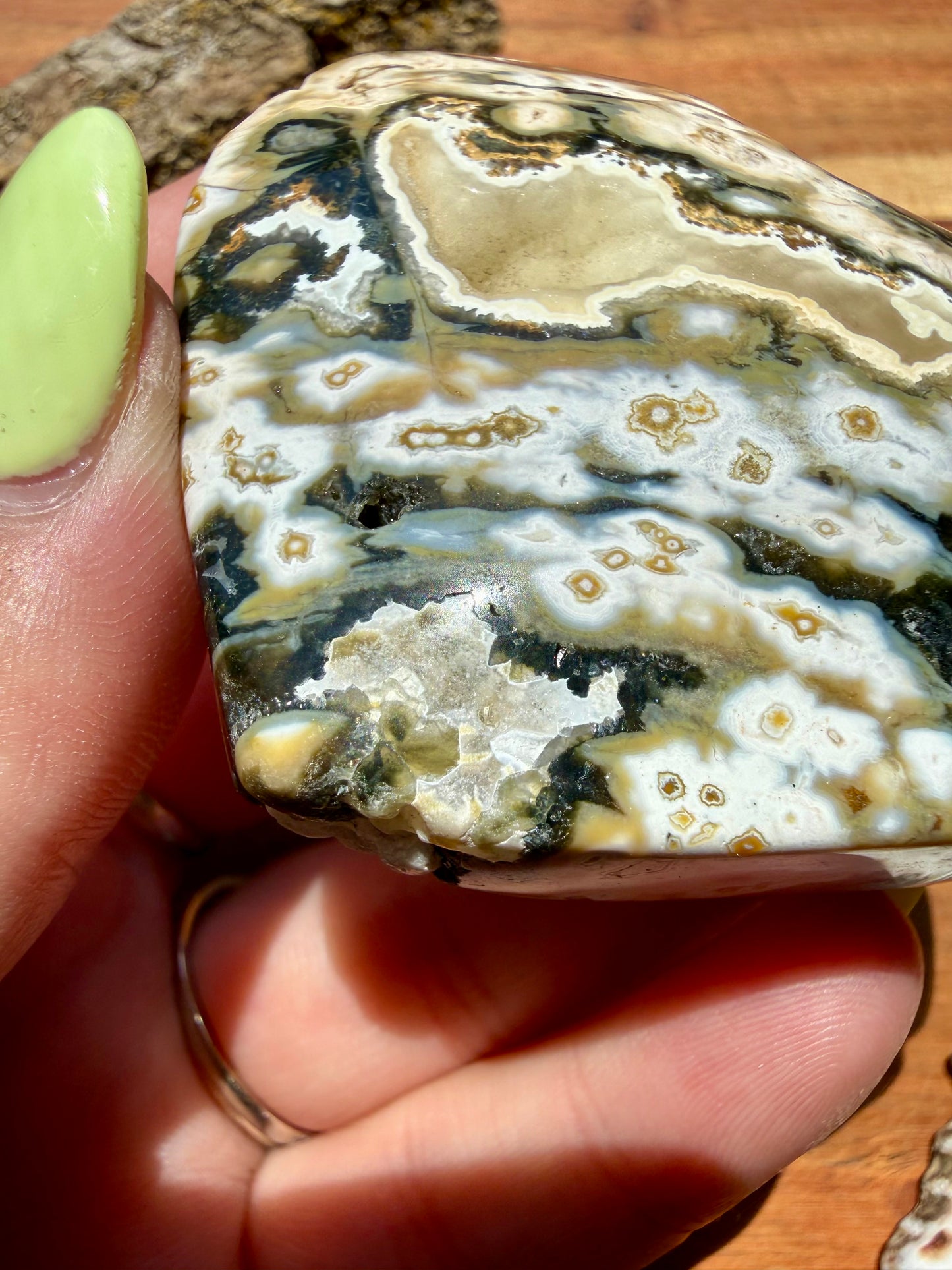OLD STOCK OCEAN JASPER HEART