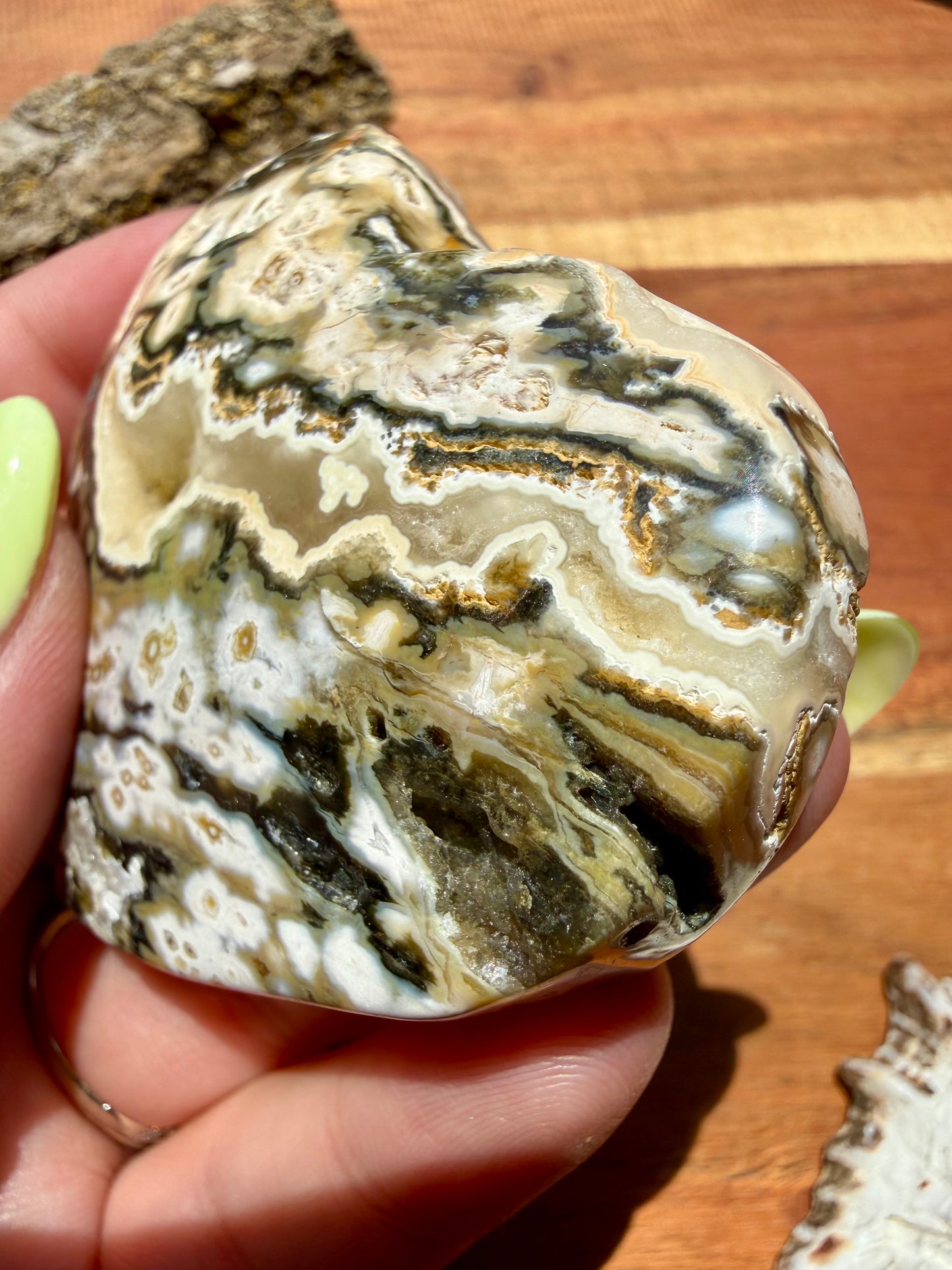 OLD STOCK OCEAN JASPER HEART