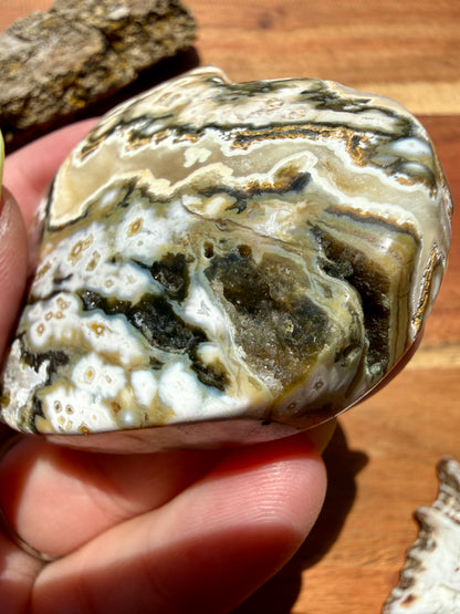 OLD STOCK OCEAN JASPER HEART