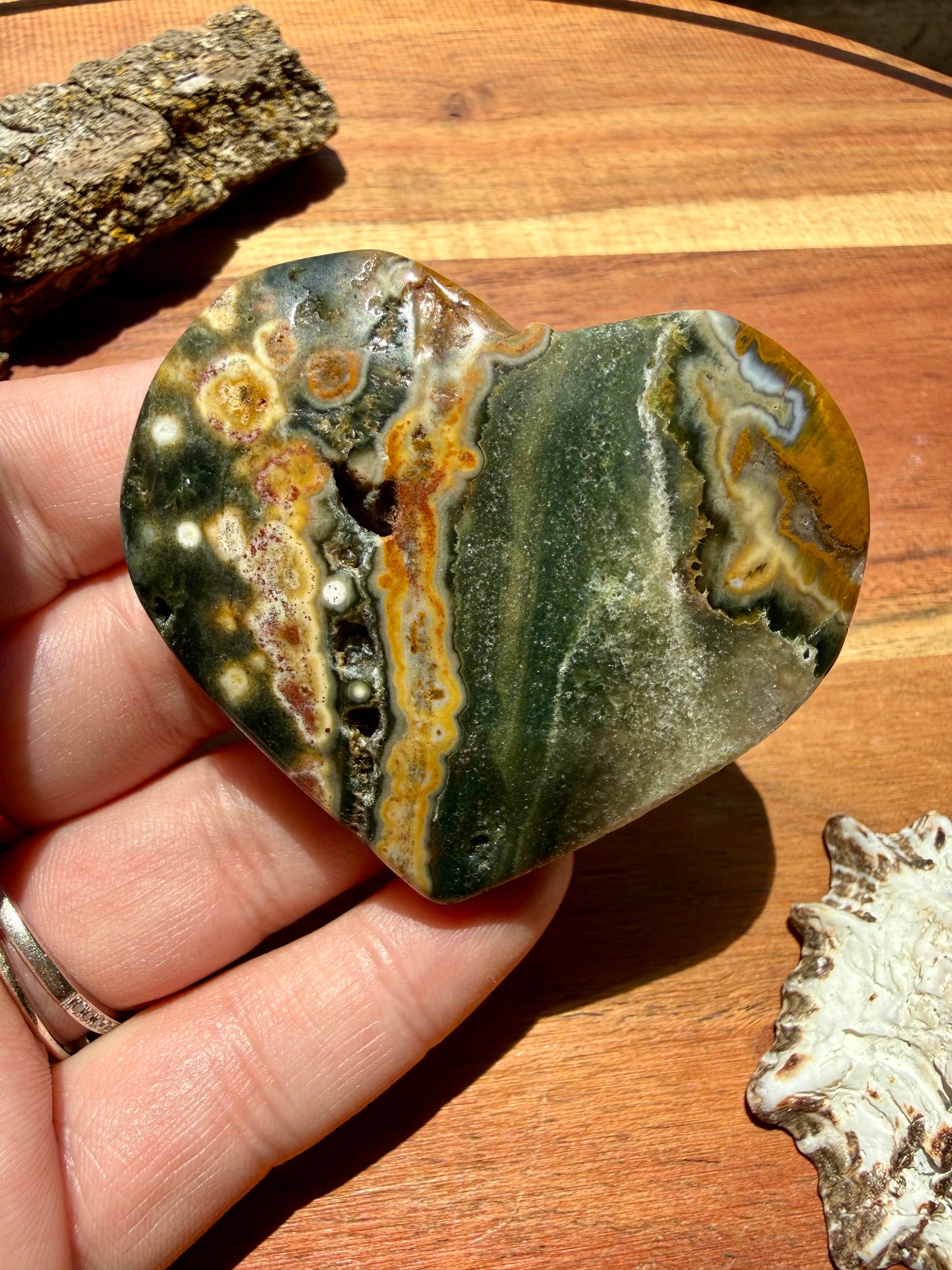 OLD STOCK OCEAN JASPER HEART