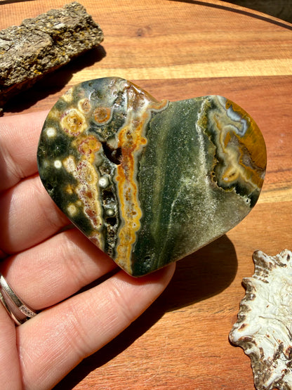 OLD STOCK OCEAN JASPER HEART