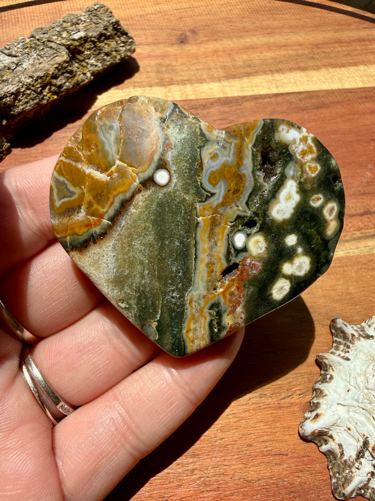 OLD STOCK OCEAN JASPER HEART