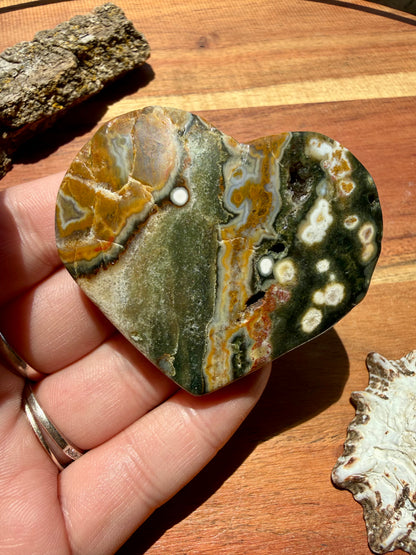 OLD STOCK OCEAN JASPER HEART