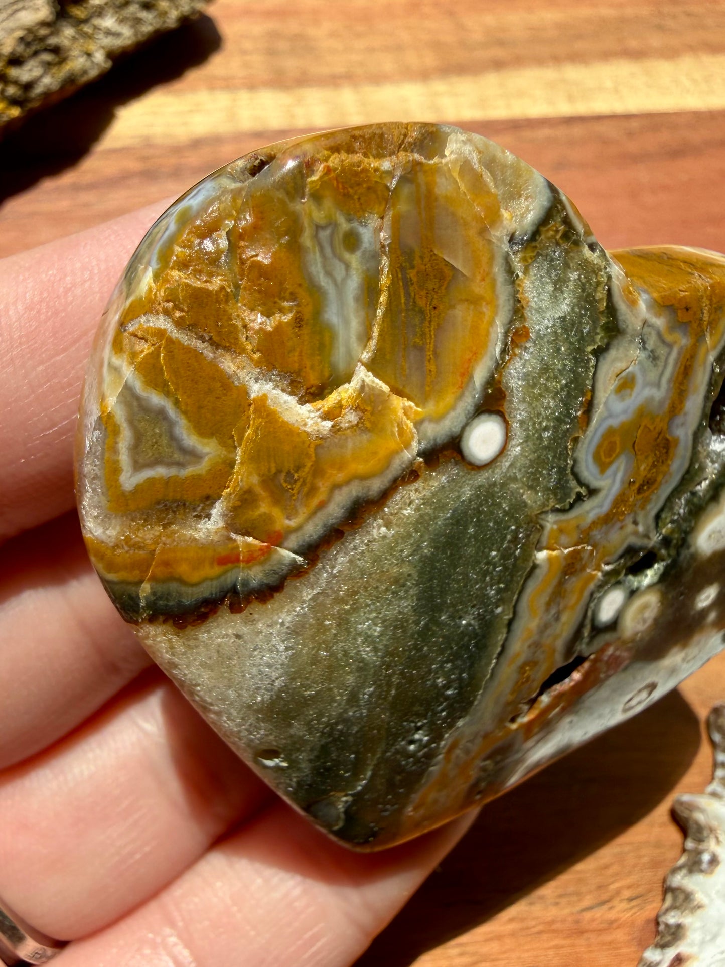 OLD STOCK OCEAN JASPER HEART