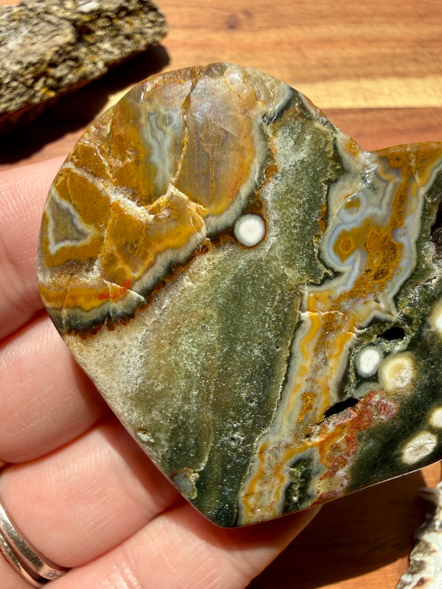 OLD STOCK OCEAN JASPER HEART