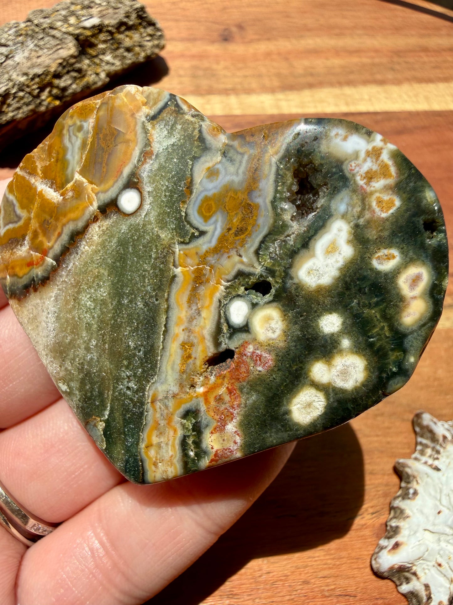 OLD STOCK OCEAN JASPER HEART