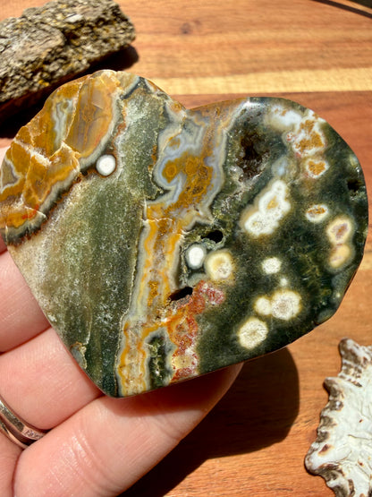 OLD STOCK OCEAN JASPER HEART