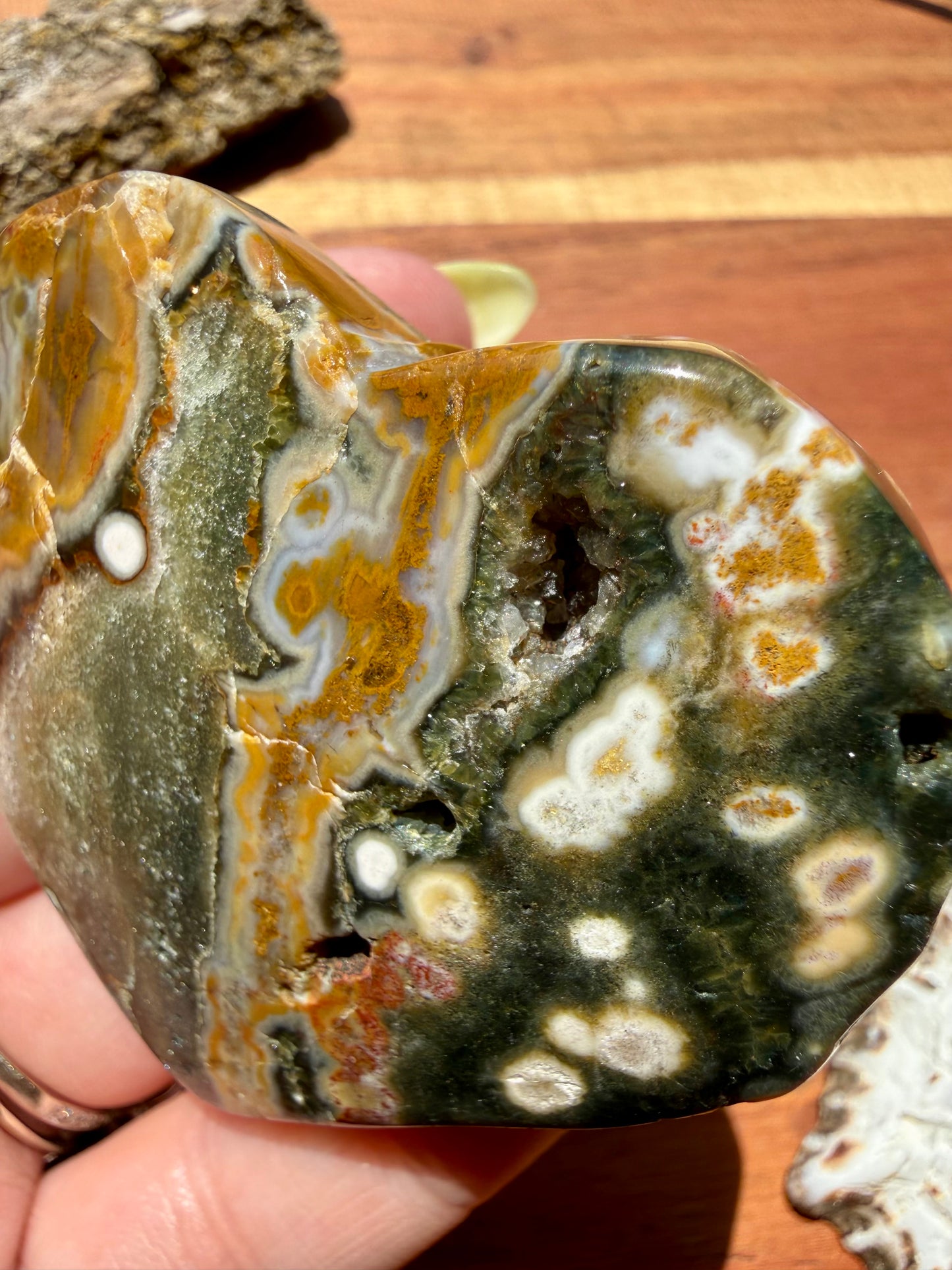 OLD STOCK OCEAN JASPER HEART