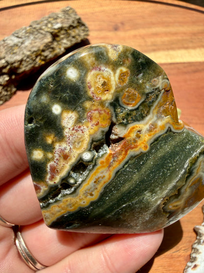 OLD STOCK OCEAN JASPER HEART