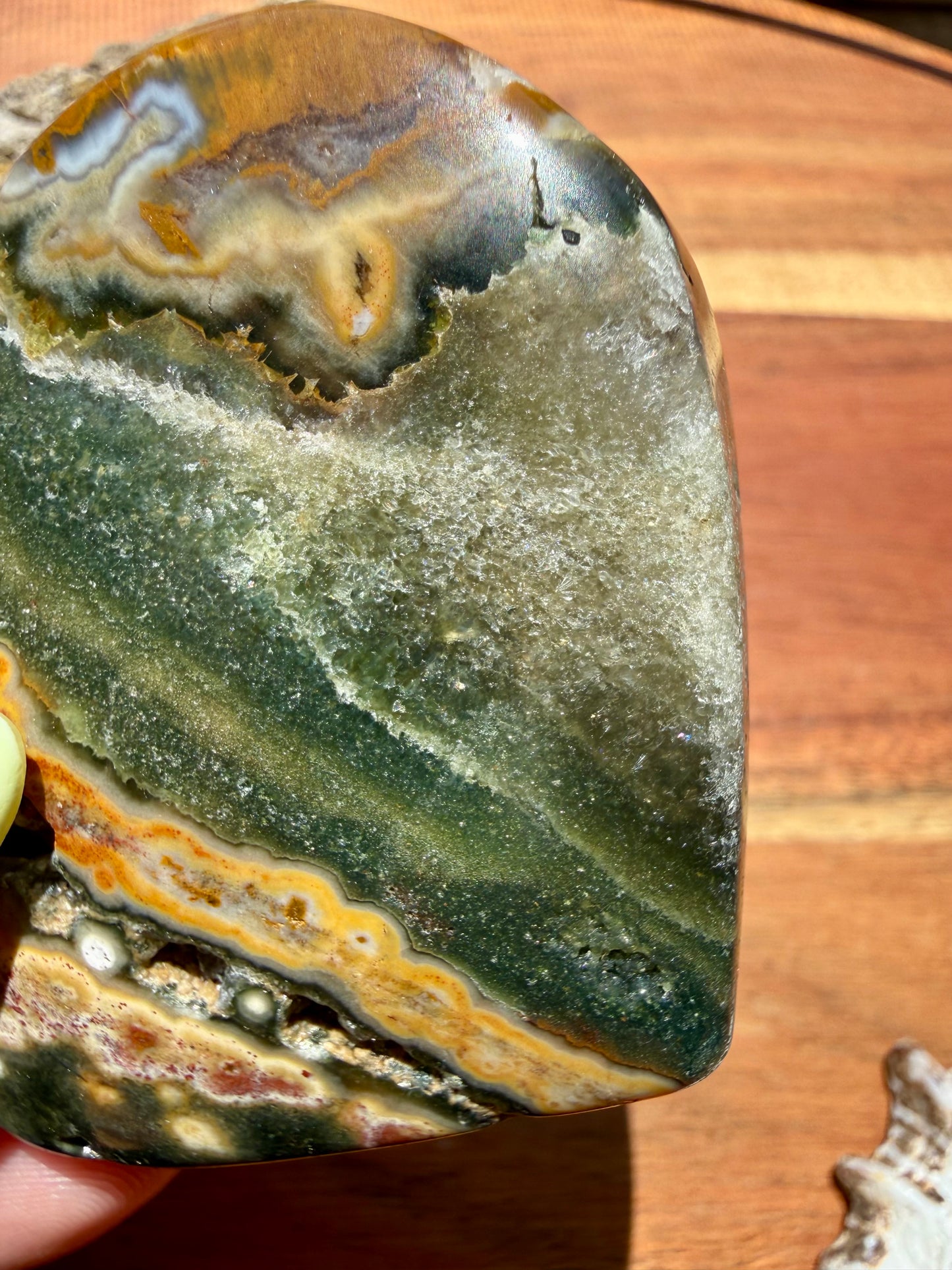 OLD STOCK OCEAN JASPER HEART