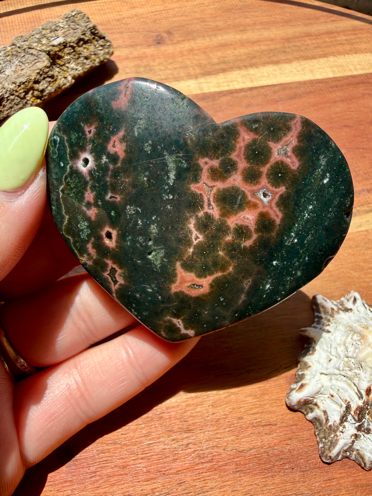 OLD STOCK OCEAN JASPER HEART