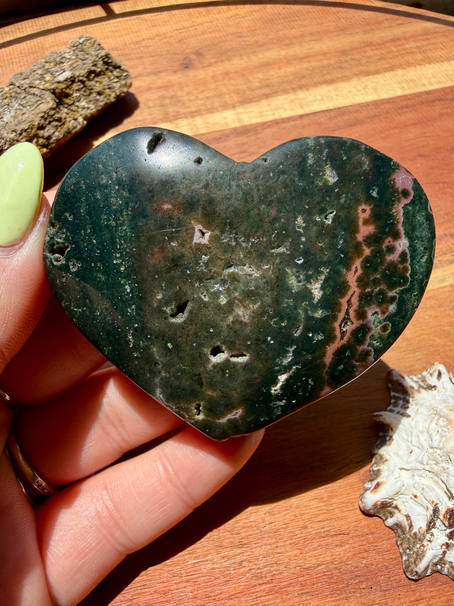 OLD STOCK OCEAN JASPER HEART