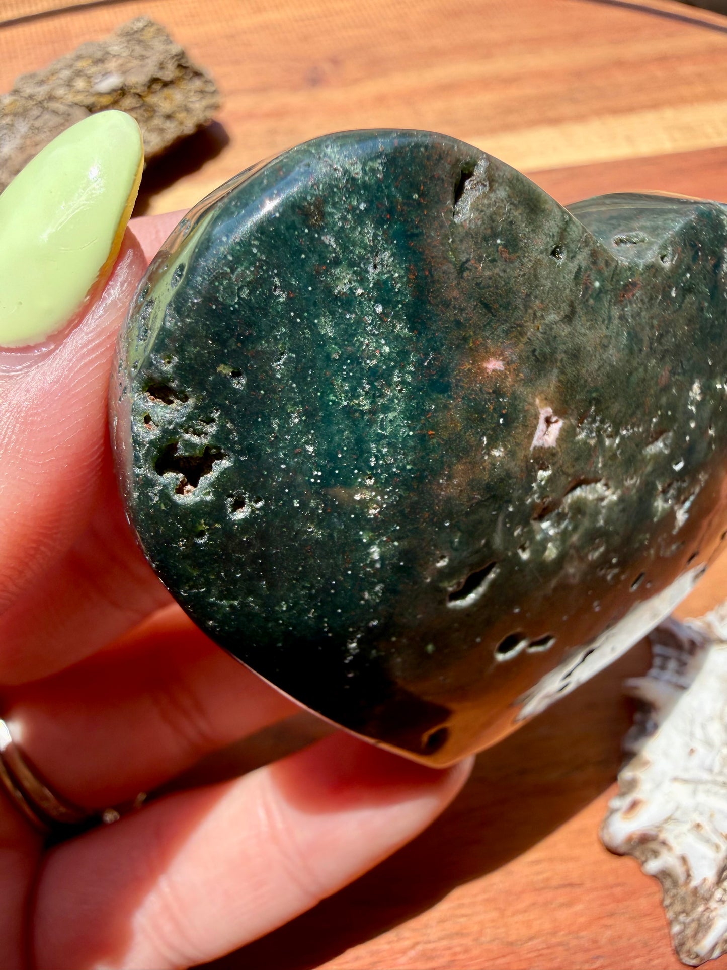 OLD STOCK OCEAN JASPER HEART