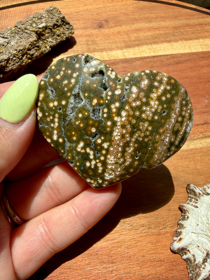 OLD STOCK OCEAN JASPER HEART