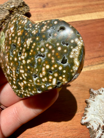 OLD STOCK OCEAN JASPER HEART