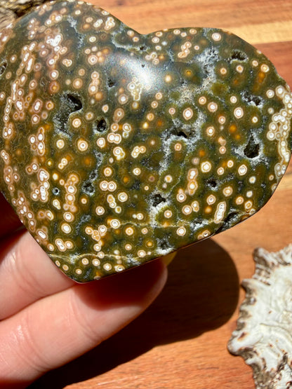 OLD STOCK OCEAN JASPER HEART