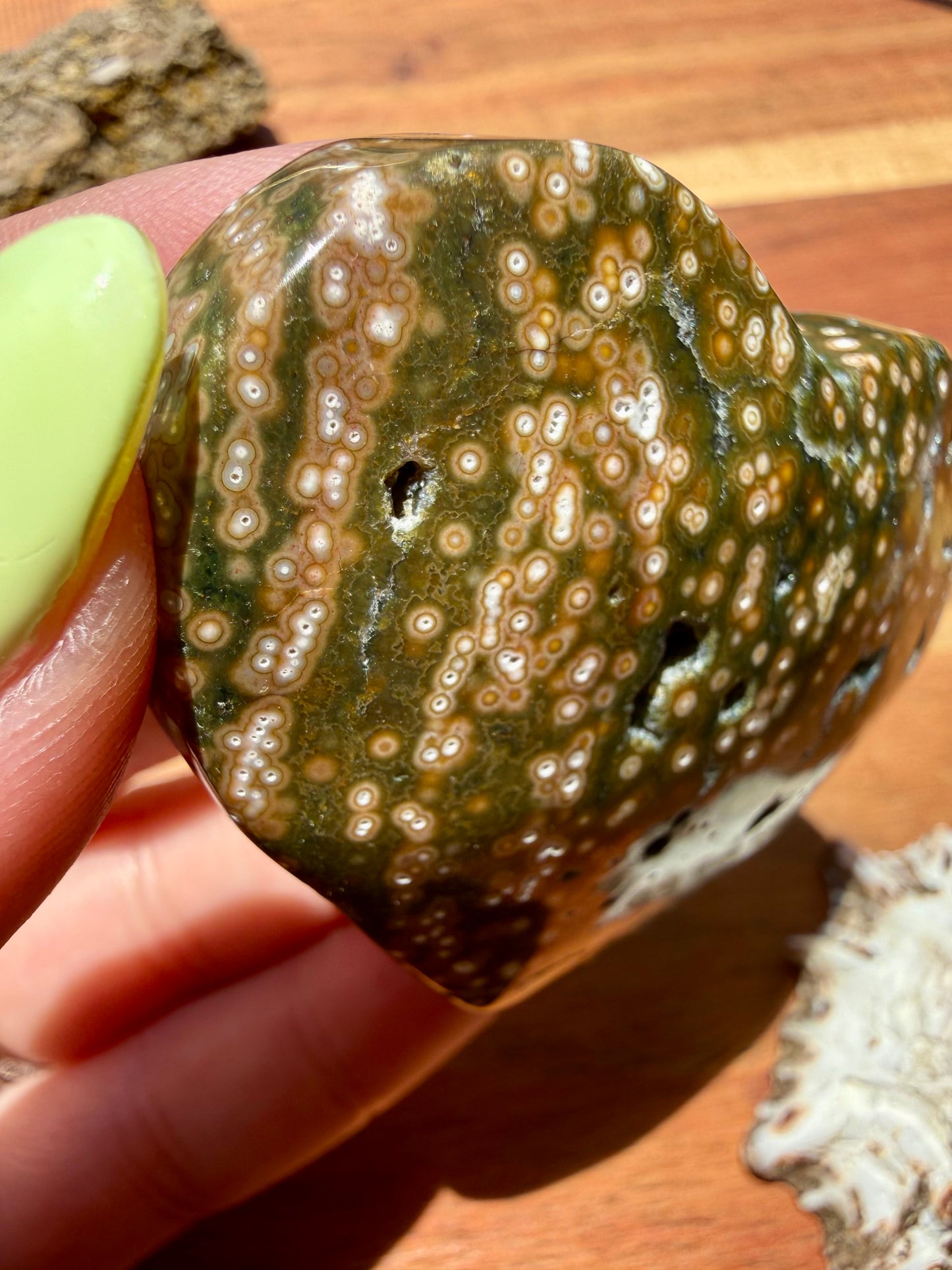 OLD STOCK OCEAN JASPER HEART