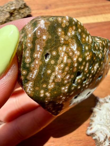 OLD STOCK OCEAN JASPER HEART