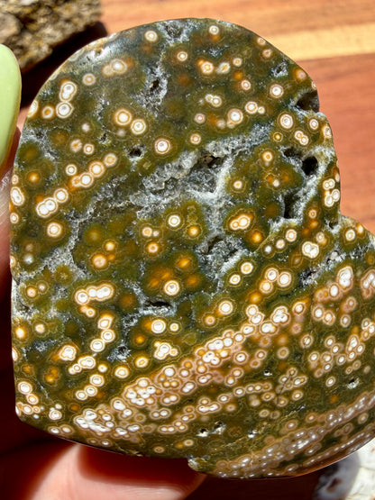 OLD STOCK OCEAN JASPER HEART