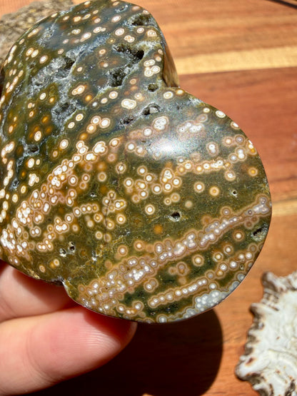 OLD STOCK OCEAN JASPER HEART