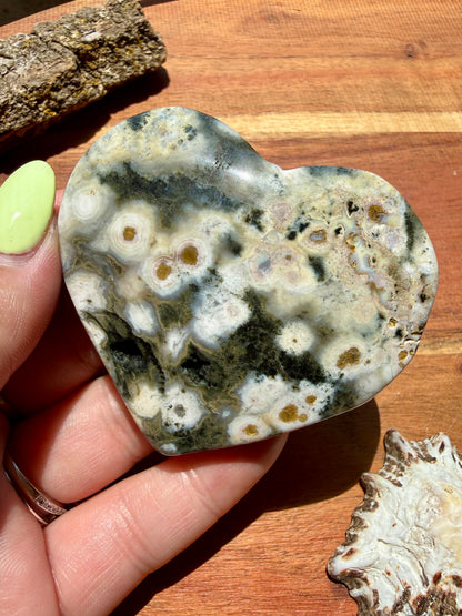OLD STOCK OCEAN JASPER HEART