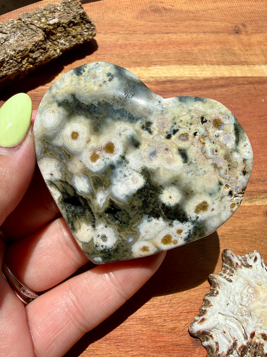 OLD STOCK OCEAN JASPER HEART