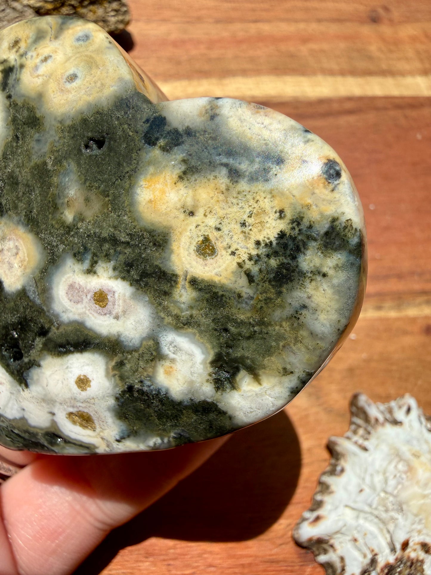 OLD STOCK OCEAN JASPER HEART