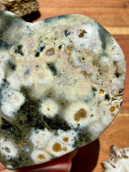 OLD STOCK OCEAN JASPER HEART