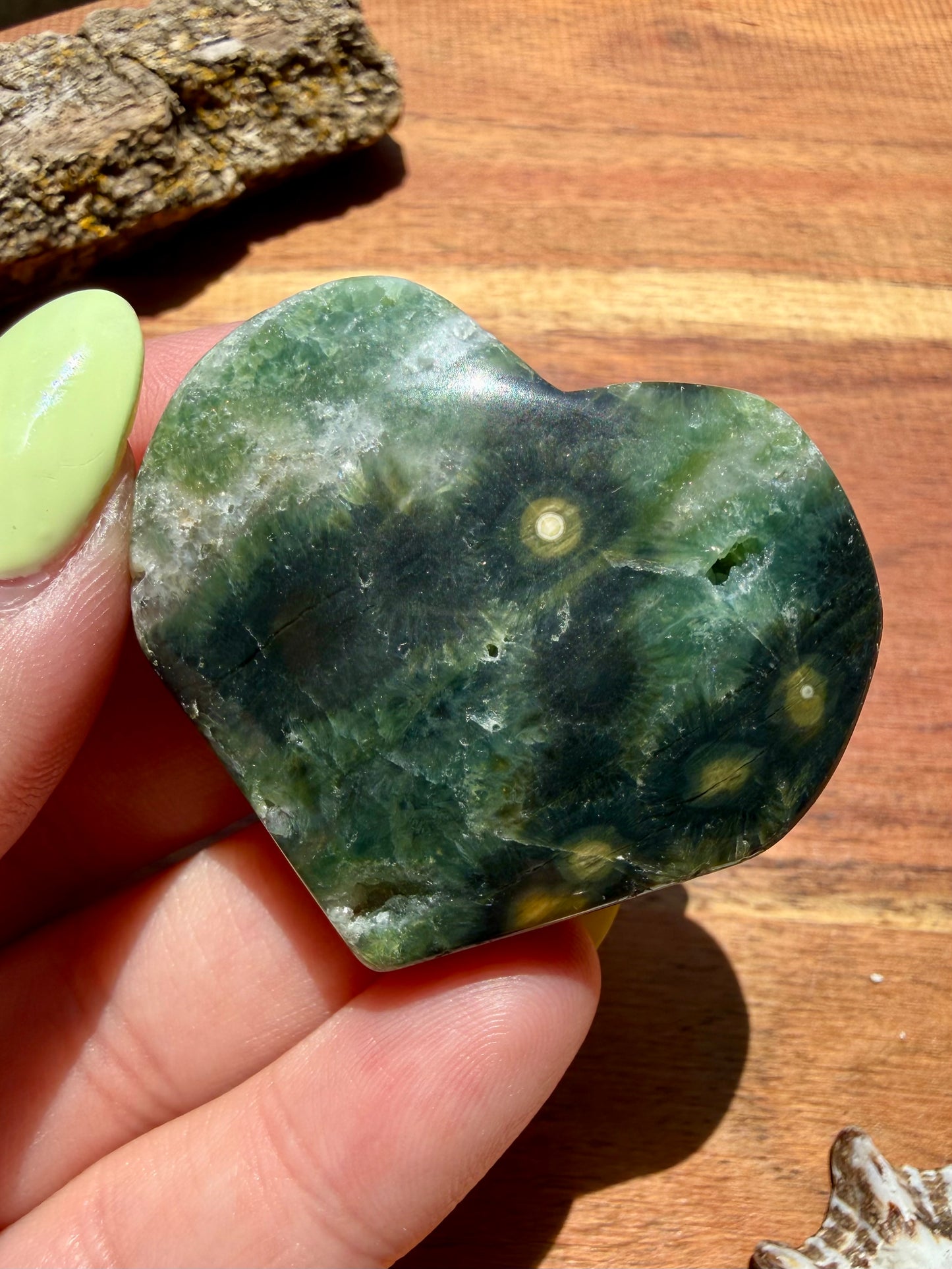 OLD STOCK OCEAN JASPER HEART