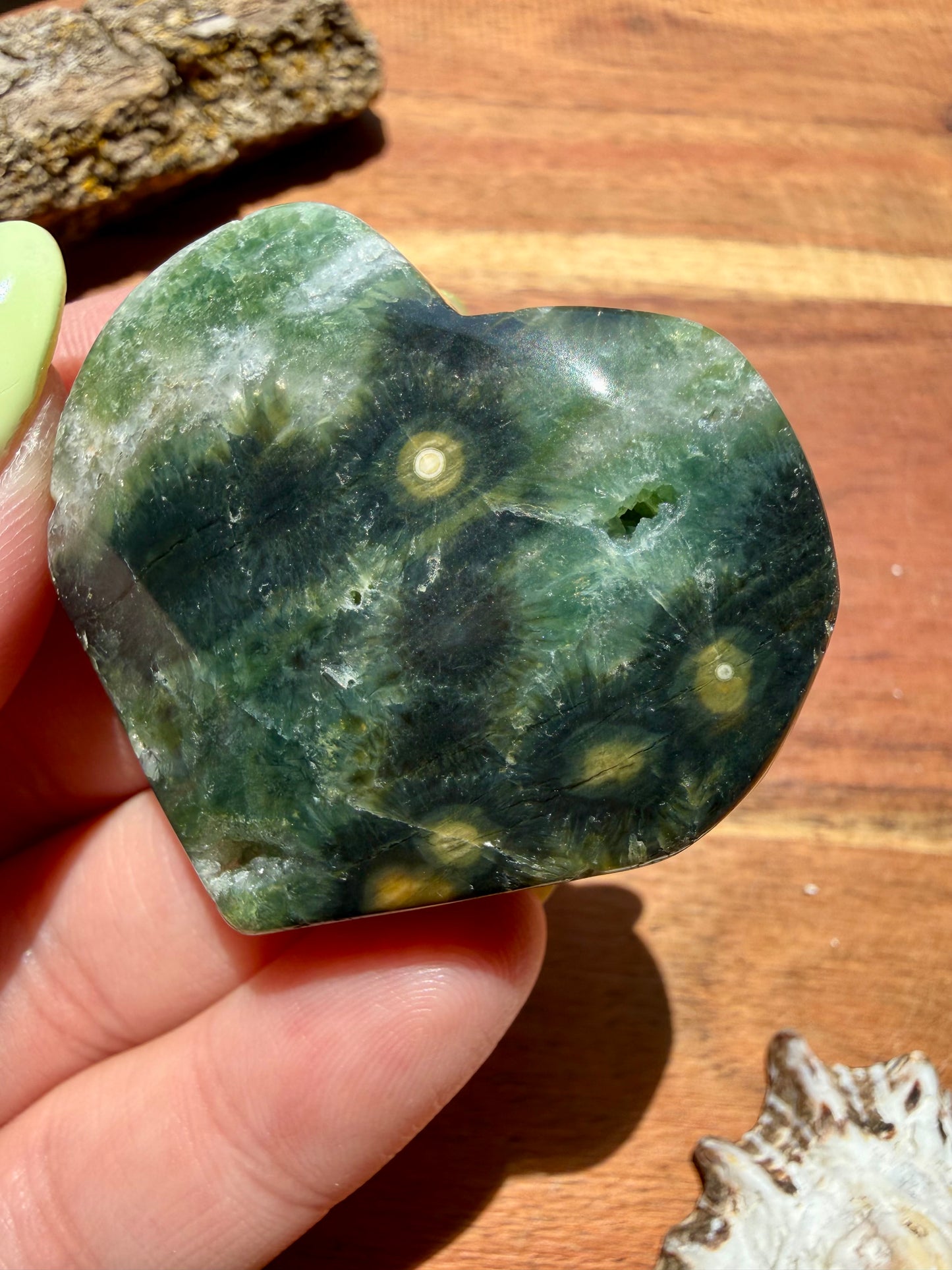 OLD STOCK OCEAN JASPER HEART