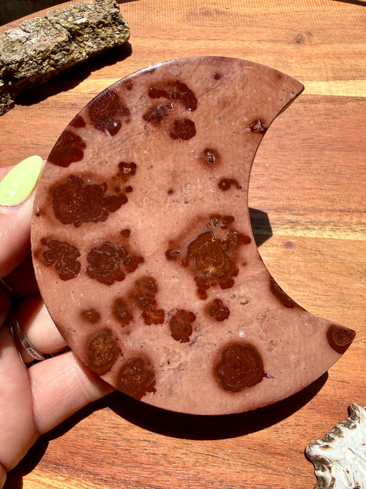 PICTURE JASPER MOON WITH STAND