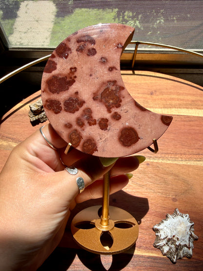 PICTURE JASPER MOON WITH STAND