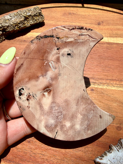 PICTURE JASPER MOON WITH STAND