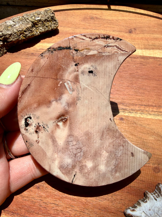PICTURE JASPER MOON WITH STAND