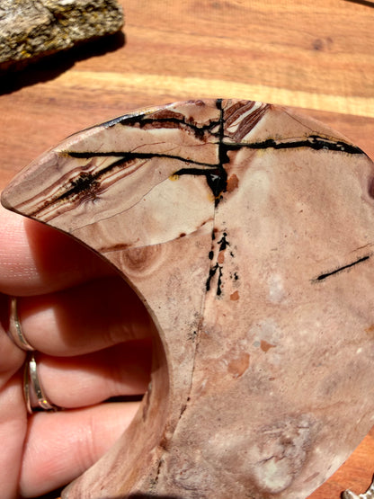 PICTURE JASPER MOON WITH STAND
